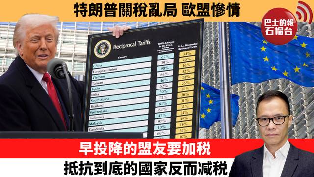 盧永雄「時事快評」特朗普關稅亂局，歐盟慘情。早投降的盟友要加税，抵抗到底的國家反而减税。 26年2月28日