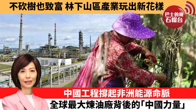 李彤「十分鐘看中國」不砍樹也致富，林下山區產業玩出新花樣。中國工程撐起非洲能源命脈，全球最大煉油廠背後的｢中國力量｣。 26年5月8日
