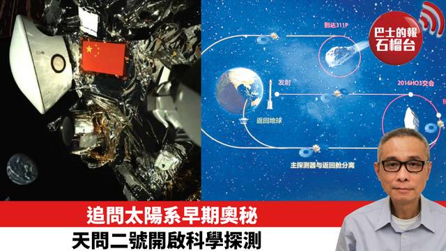 追問太陽系早期奧秘 天問二號開啟科學探測