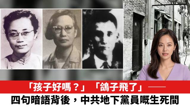 「孩子好嗎？」「鴿子飛了」，四句暗語背後，中共地下黨員嘅生死時刻。
